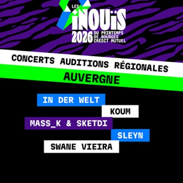 iNOUïS du Printemps de Bourges / Crédit Mutuel