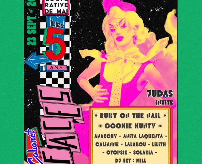 Cabaret Faces : les 5 ans !